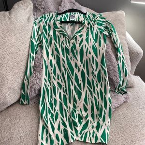 Diane Von Furstenberg Vintage Mini Dress Size 6
